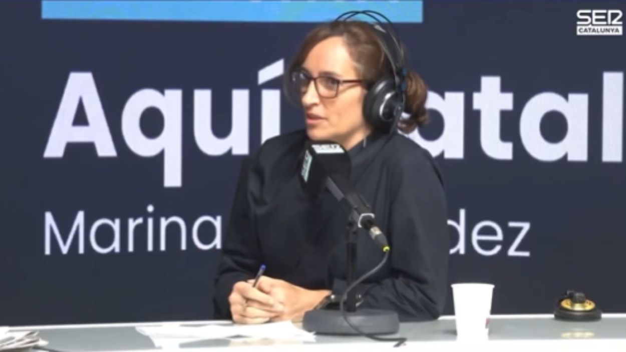 Mónica García en 'Aquí fatal' de la cadena SER. X.