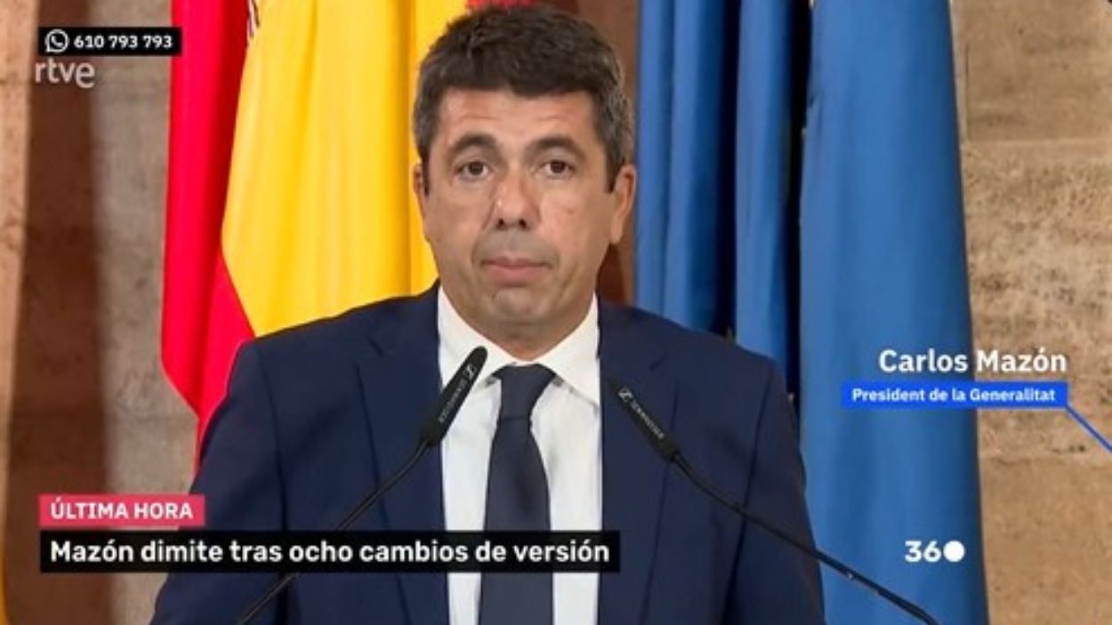 Carlos Mazón en 'Mañaneros 360'. TVE