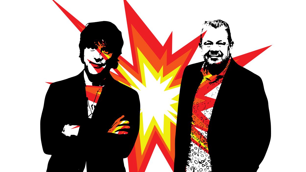 Chicote y Jordi Cruz.