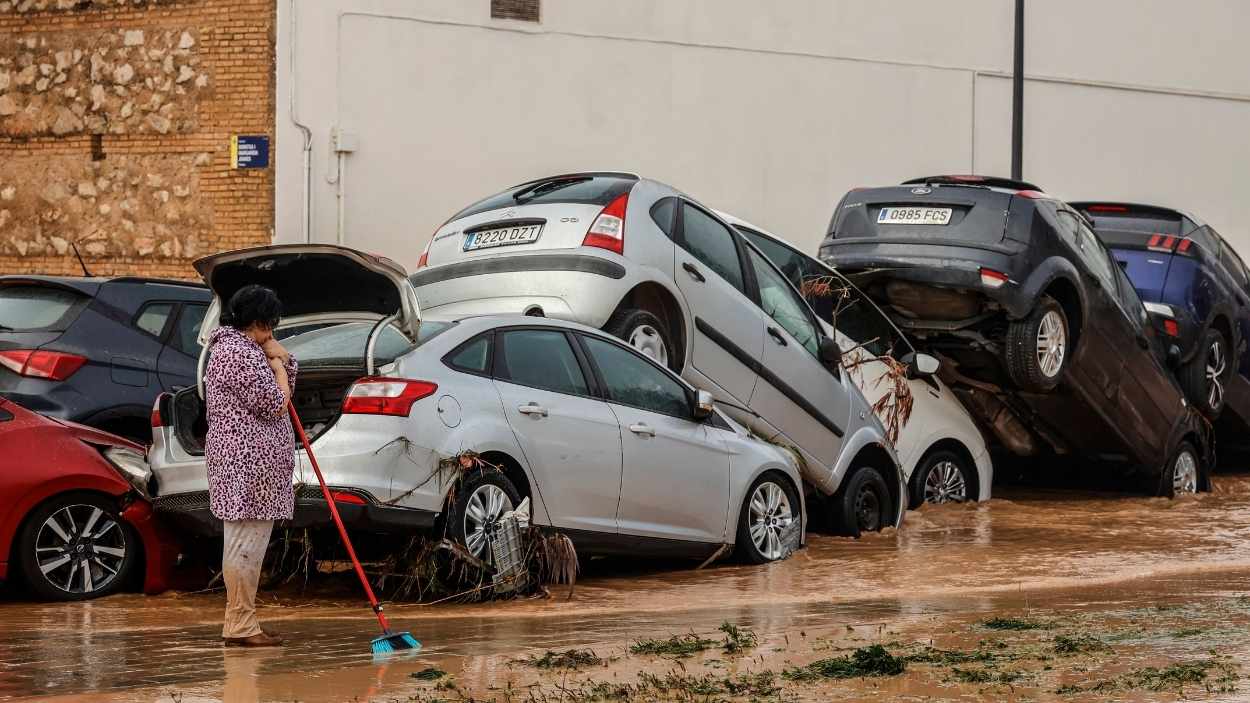 Paso de la DANA en Valencia. EP.
