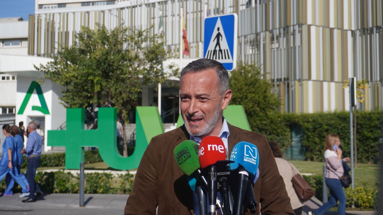 Portavoz adjunto del PSOE-A en el Parlamento andaluz, Rafael Recio 