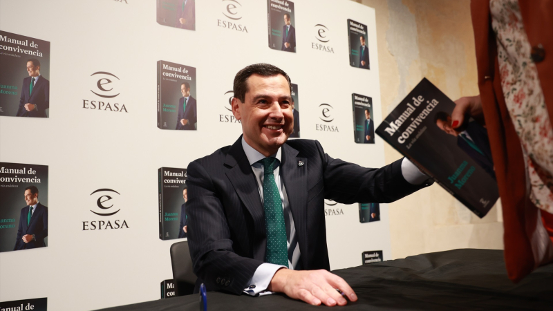 Presidente de la Junta de Andalucía, Moreno Bonilla / EP