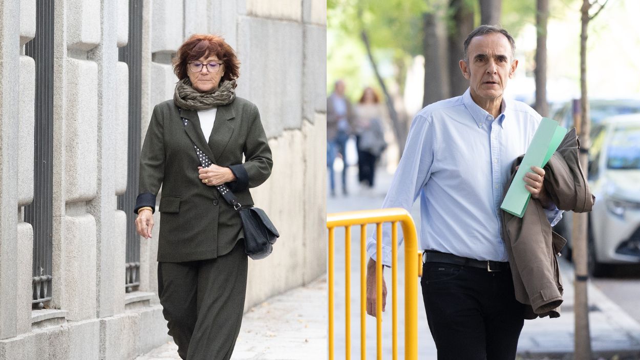 Mar Hedo e Iñigo Corral,  jefes de prensa de la Fiscalía General y la Fiscalía Provincial, respectivamente (1)