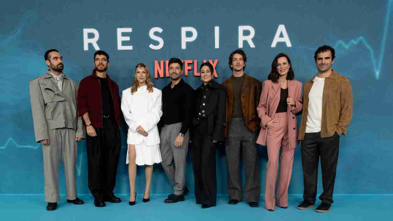 Photocall de la segunda temporada de ‘Respira’. Europa Press. 
