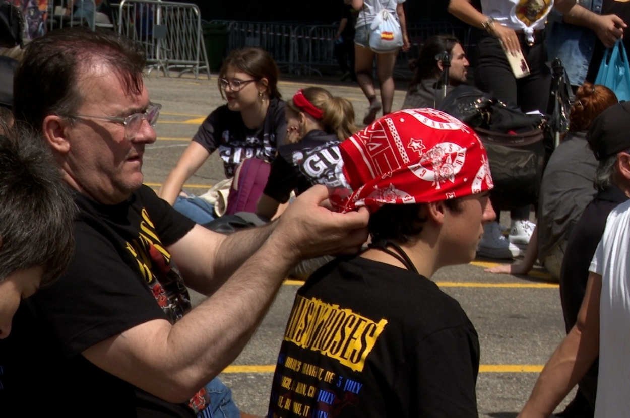 Imagen de la previa del concierto de Guns N' Roses en Vigo sobre el que esta semana se ha dictado sentencia (Foto: Europa Press).
