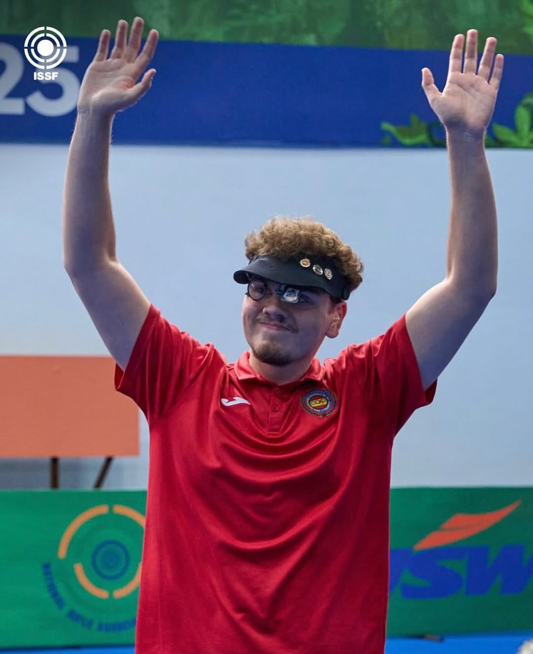 Lucas Sánchez tras ganar el mundial Junior| Fuente @lucasanchez_99 