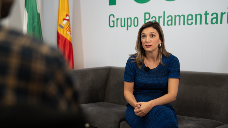 María Márquez, vicesecretaria general y portavoz parlamentaria del PSOE-A María Márquez, vicesecretaria general y portavoz parlamentaria del PSOE-A
