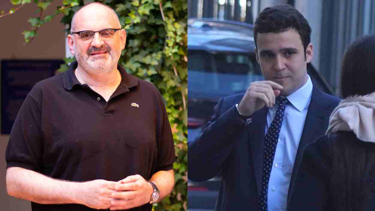 Antón Losada y el nieto del emérito, Friolán