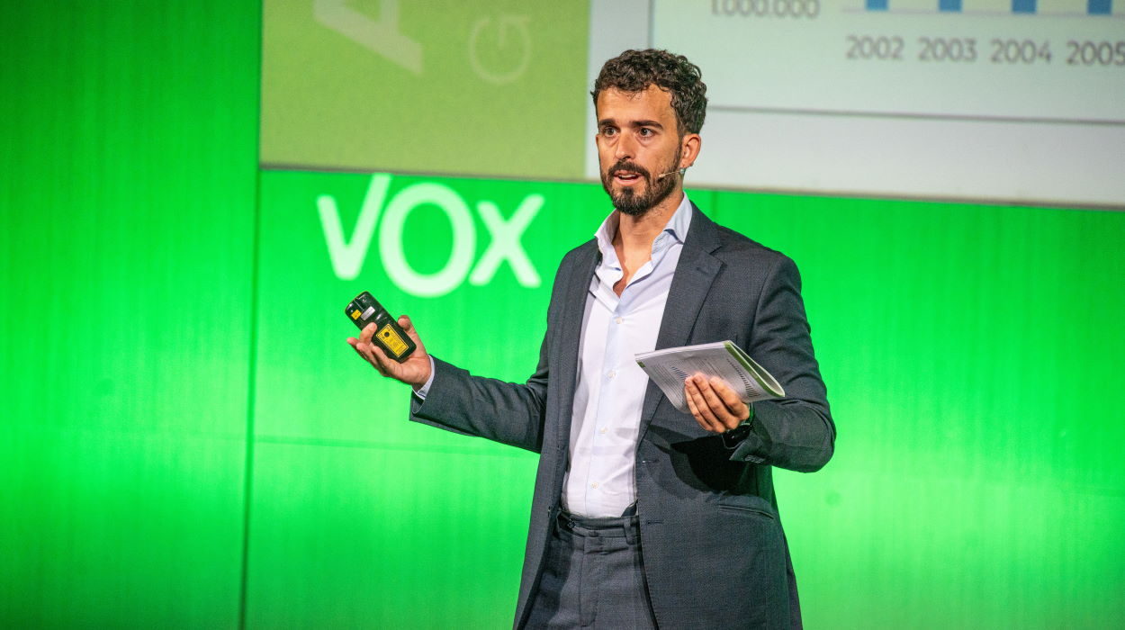 Hernández Quero, el falangista con pendientes que sustituye a Ortega Smith. EP.