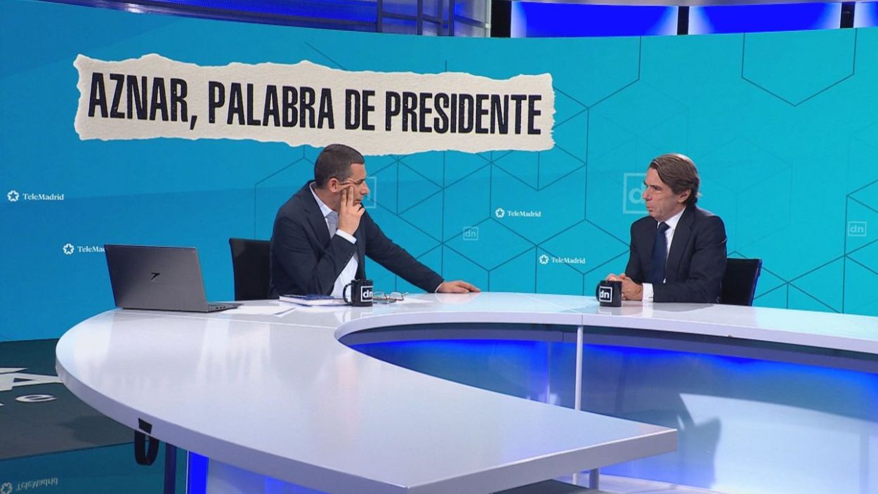 Antonio Naranjo y Aznar en Telemadrid. RTVM