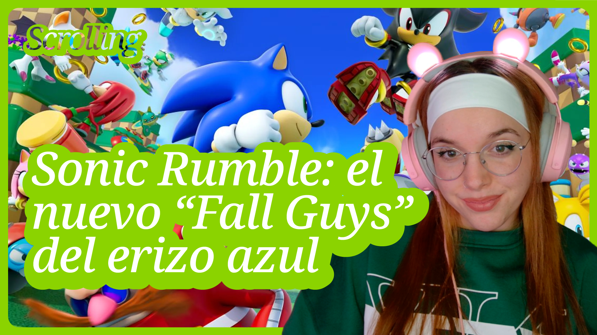 Sonic Rumble: el nuevo “Fall Guys” del erizo azul
