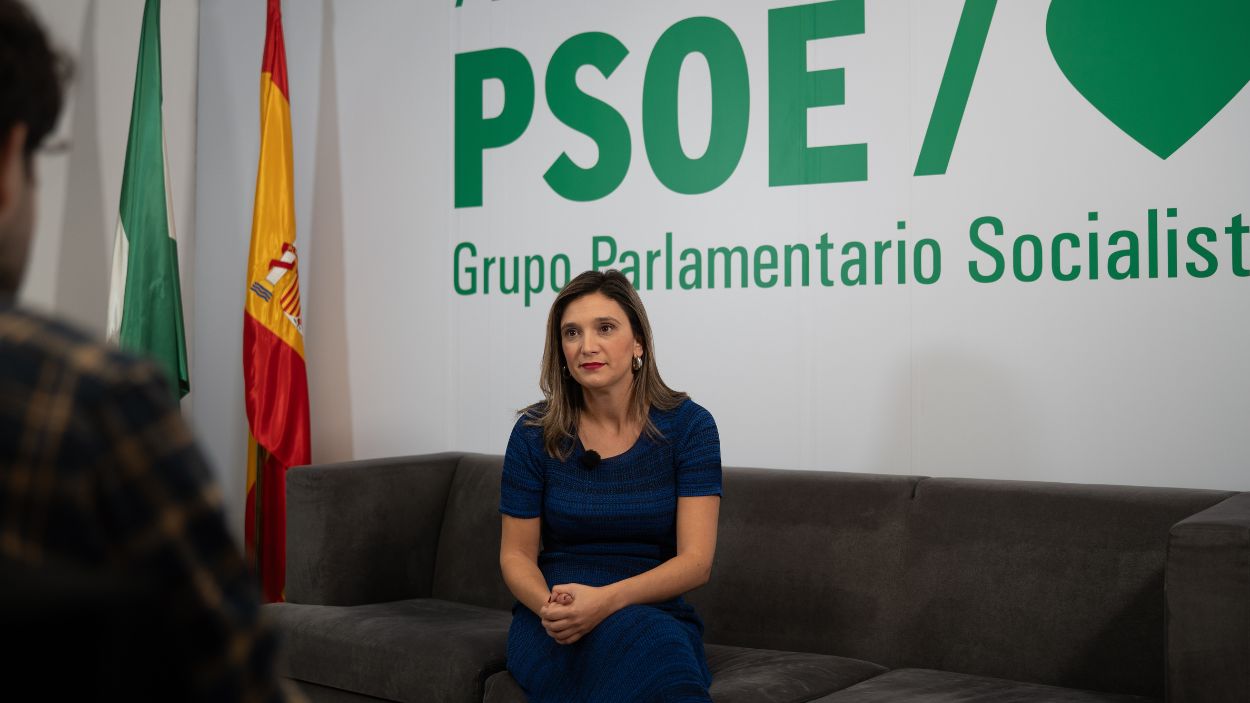 Vicesecretaria general y portavoz parlamentaria del PSOE-A, María Márquez / Miguel Ángel Junquera