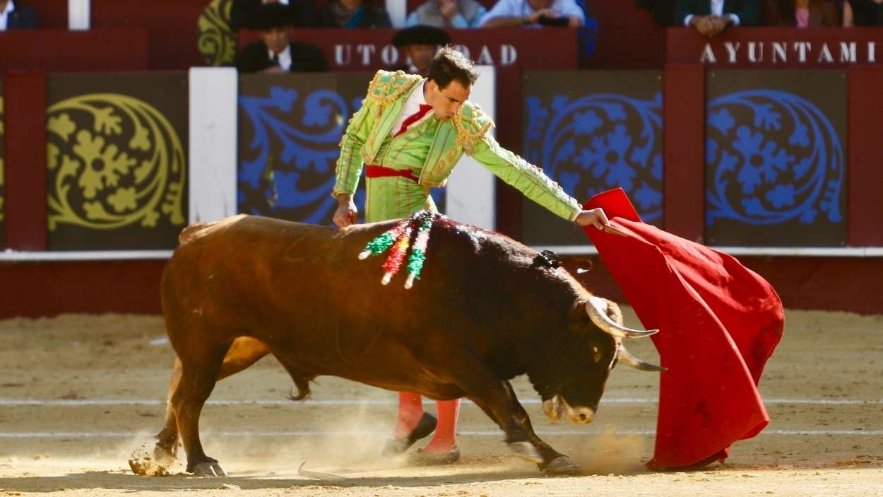 Corrida de toros Picassiana que se celebra en la Plaza de Toros de La Malagueta. EP/Archivo.