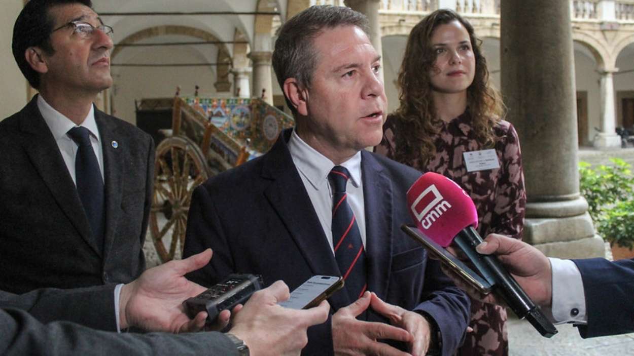 Emiliano García-Page, presidente de Castilla-La Mancha. JCCM.