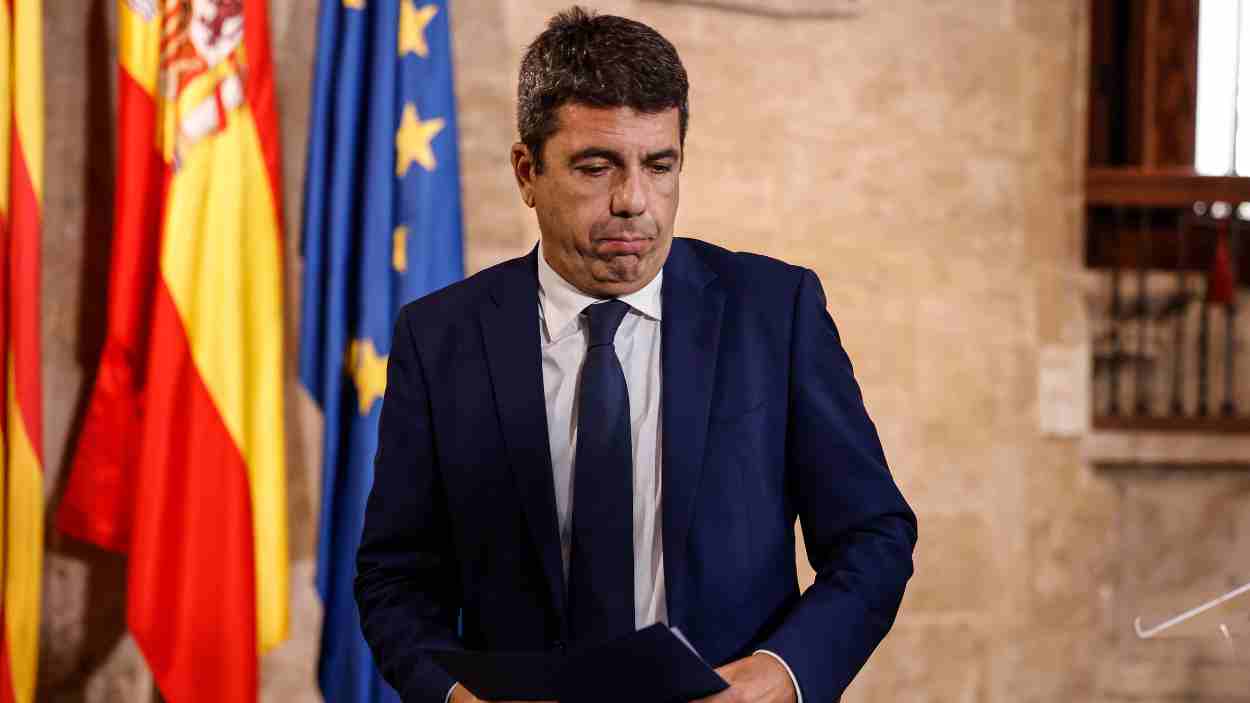 El expresidente de la Generalitat valenciana, Carlos Mazón. Europa Press