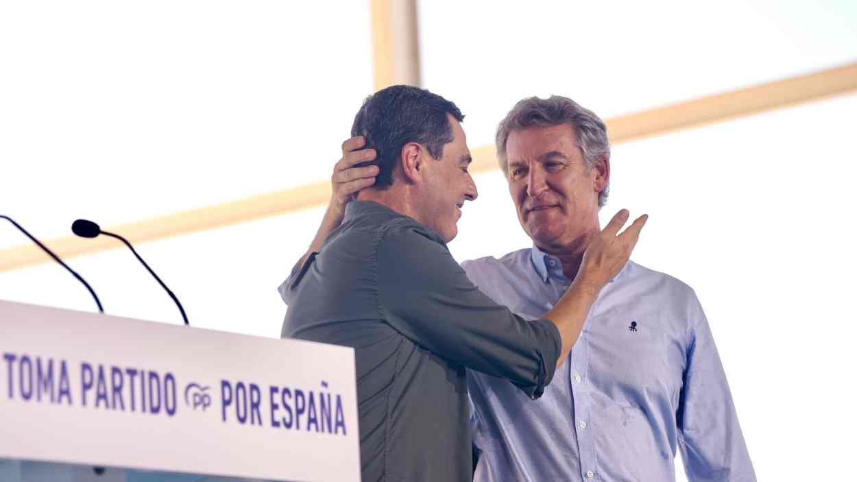 Moreno Bonilla y Feijóo. EP