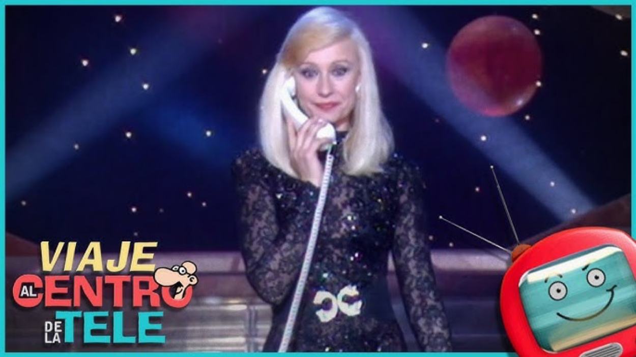 Raffaella Carrá en 'Viaje al centro de la tele' (RTVE)