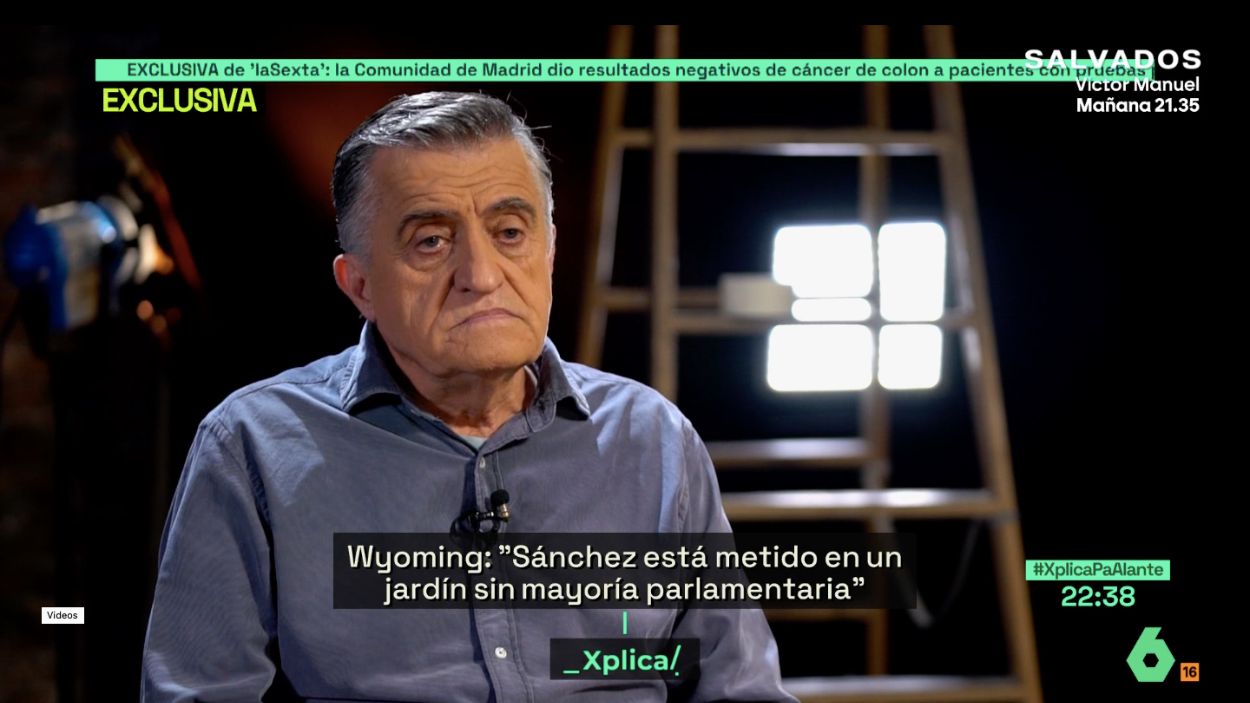 El Gran Wyoming. LaSexta.