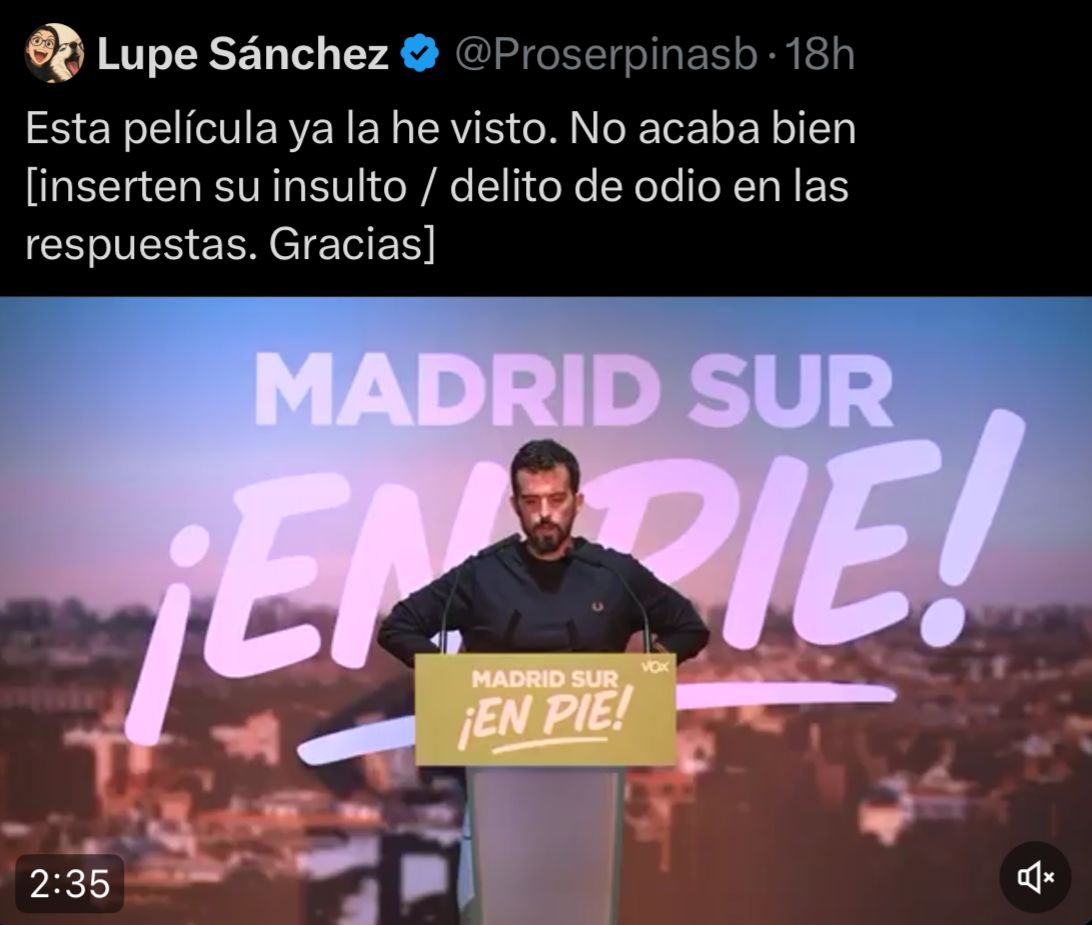 Guadalupe Sánchez critica el discurso de Carlos Quero Guadalupe Sánchez critica el discurso de Carlos Quero