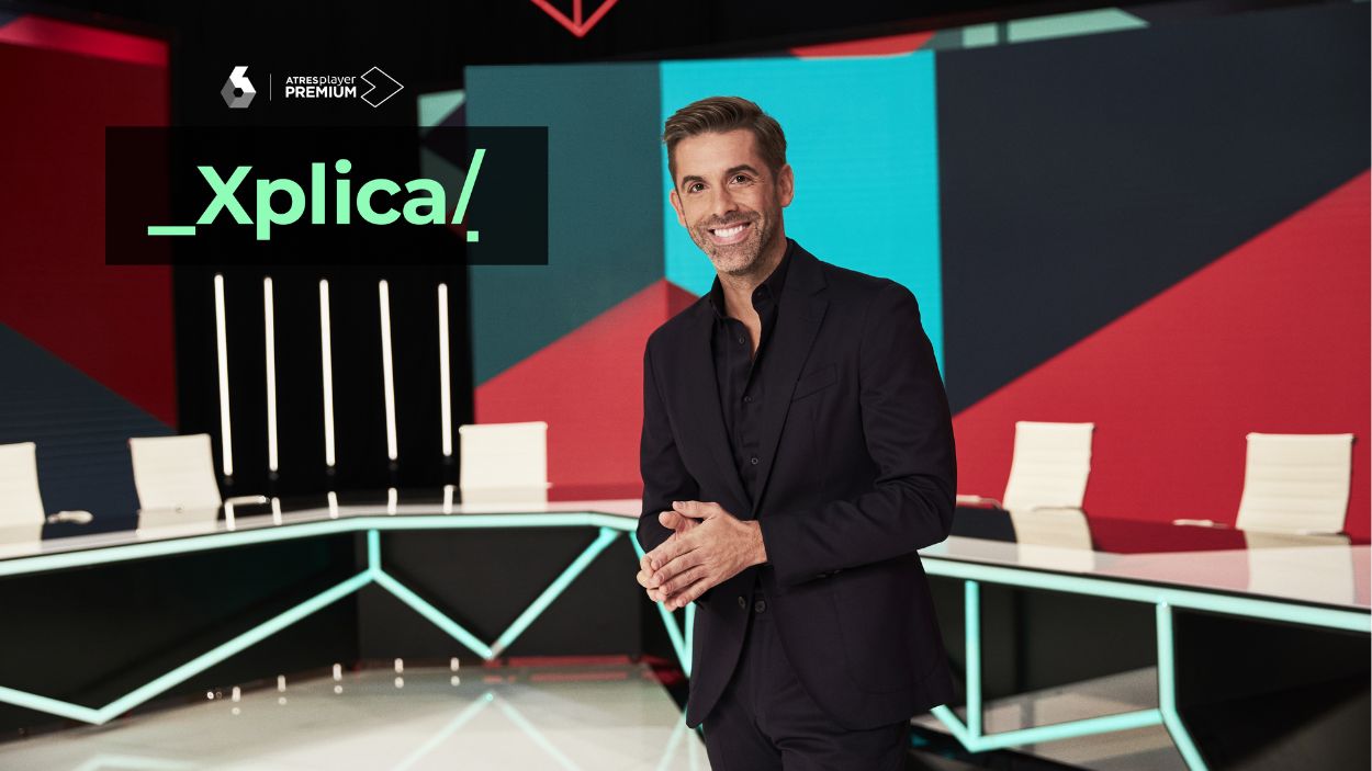 José Yélamo, presentador de laSexta Xplica. La Sexta Xplica.