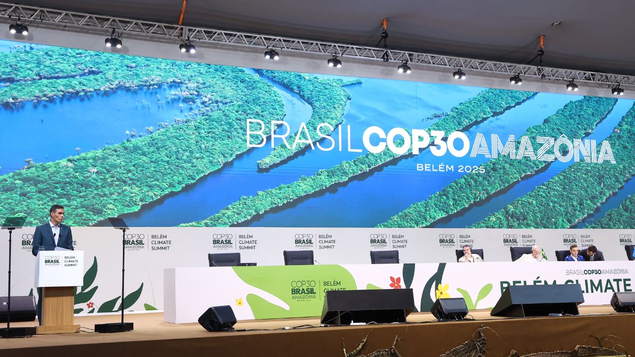 El presidente del Gobierno, Pedro Sánchez, interviene en la COP30 de Brasil. EP. 