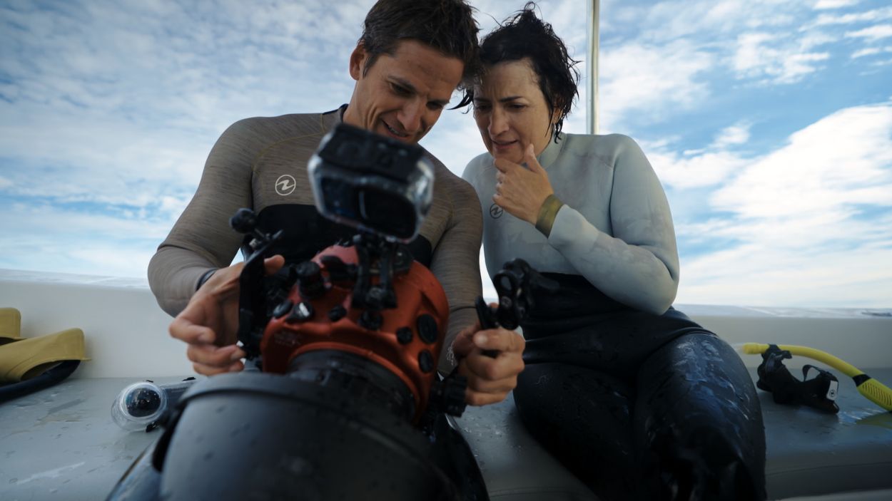 Gotzon Mantuliz y Silvia Abril. Atresmedia