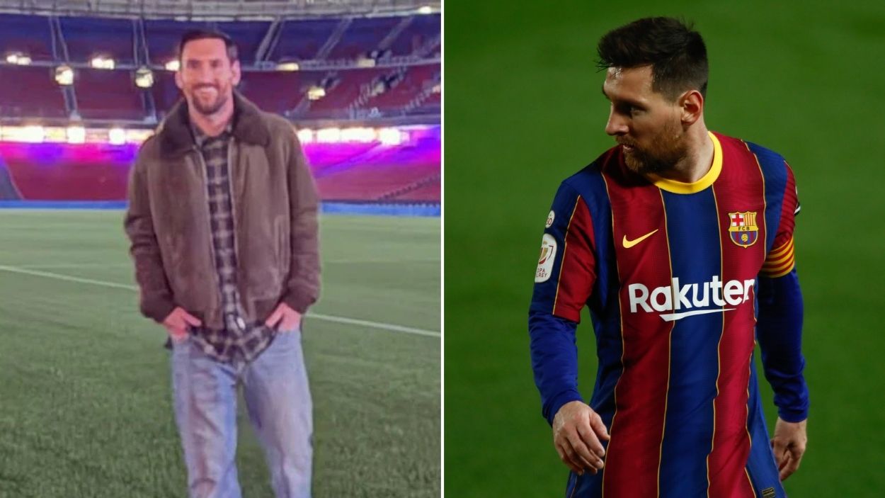 Una visita, una foto y un sueño: Leo Messi vuelve al Camp Nou y reaviva la esperanza de un regreso 'express' al Barça