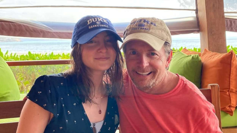 El actor Michael J. Fox en una foto subida a su instagram El actor Michael J. Fox en una foto subida a su instagram