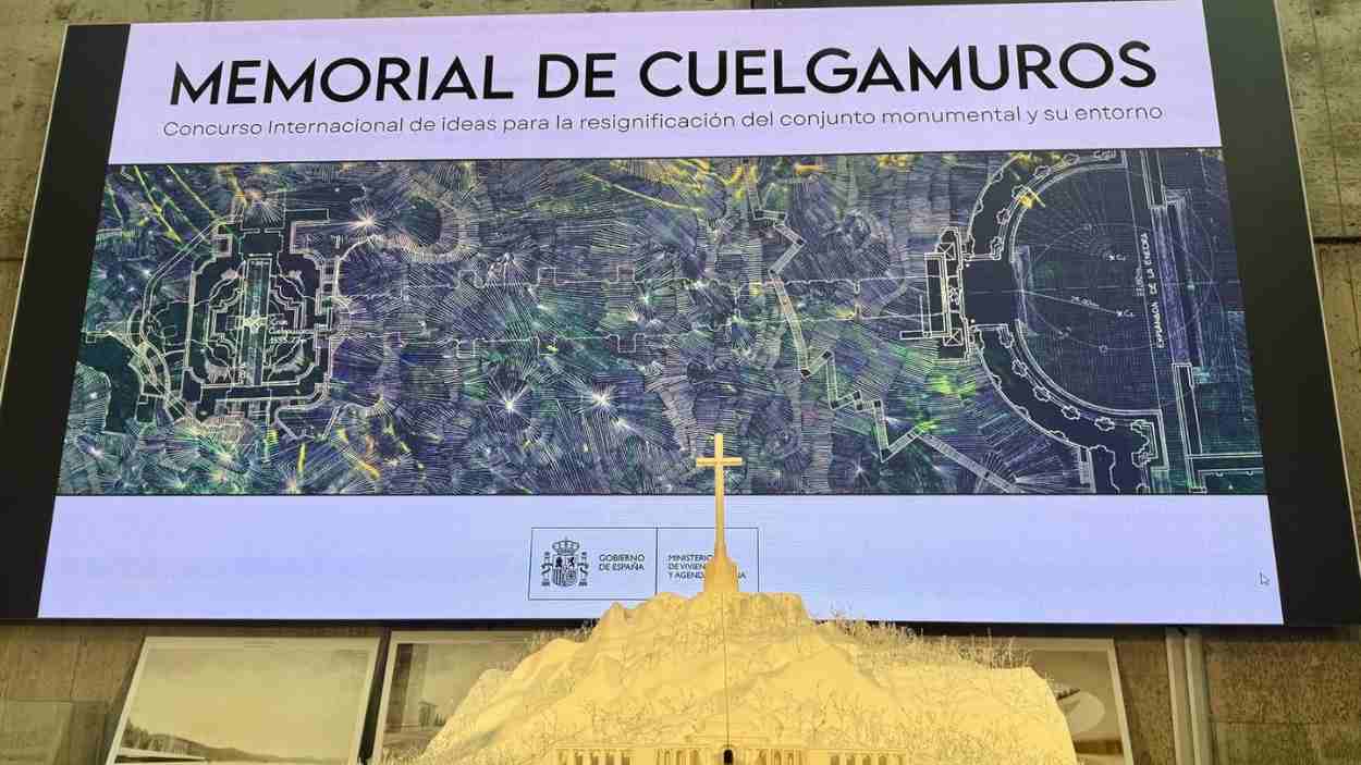 Concurso internacional de resignificación del Valle de los Caídos. Europa Press. 