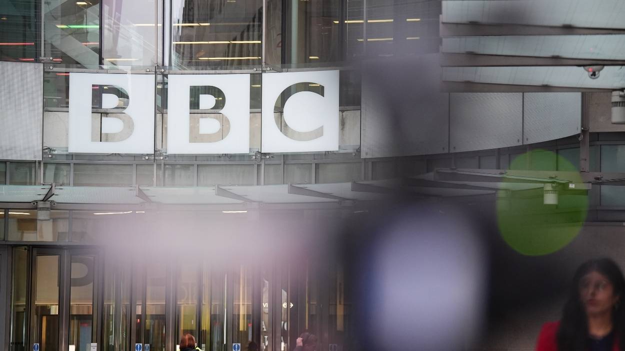 Imagen de recurso de la fachada de la BBC en Londres. EP/Archivo.