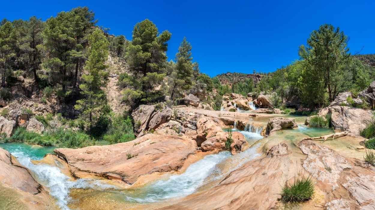 Chorreras del Cabriel, Enguídanos, Cuenca.