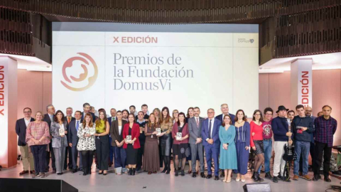 La Fundación DomusVi entrega 65.000 euros para impulsar a los siete proyectos ganadores de la décima edición de los premios