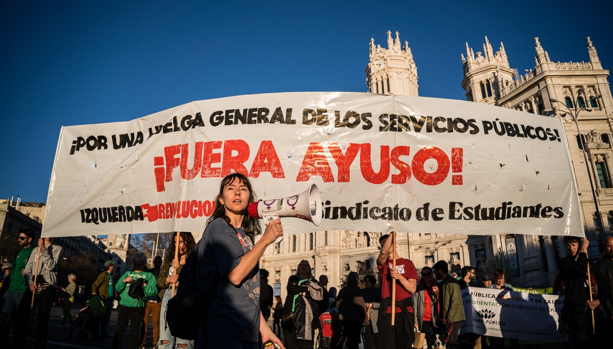 Manifestación por la universidad pública. EP