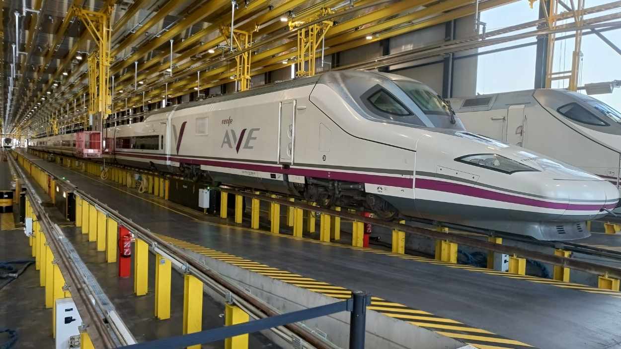 Taller de Renfe en Fuencarral. EP.