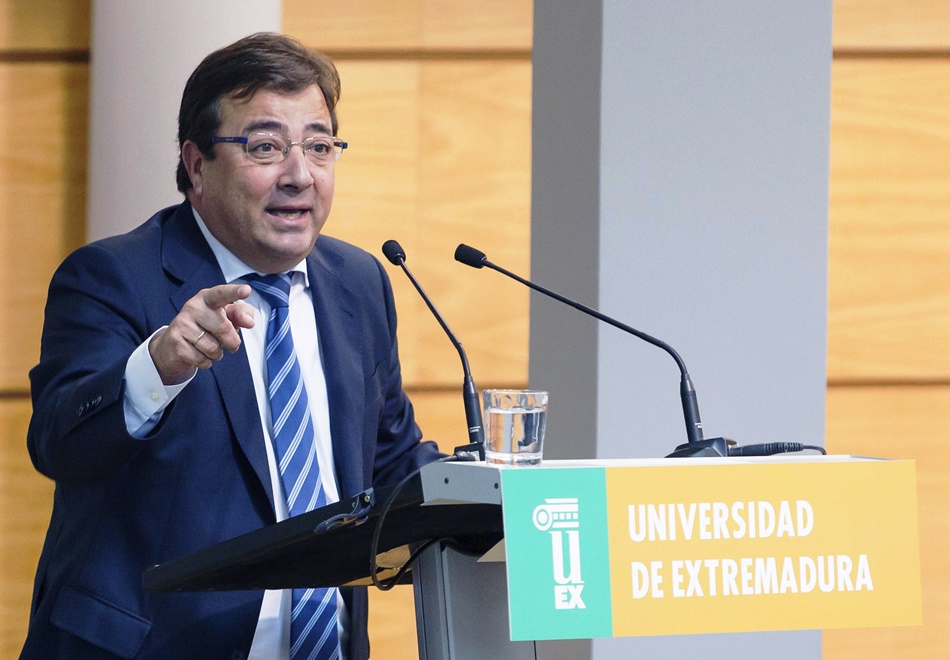 El presidente de la Junta de Extremadura, Guillermo Fernández Vara