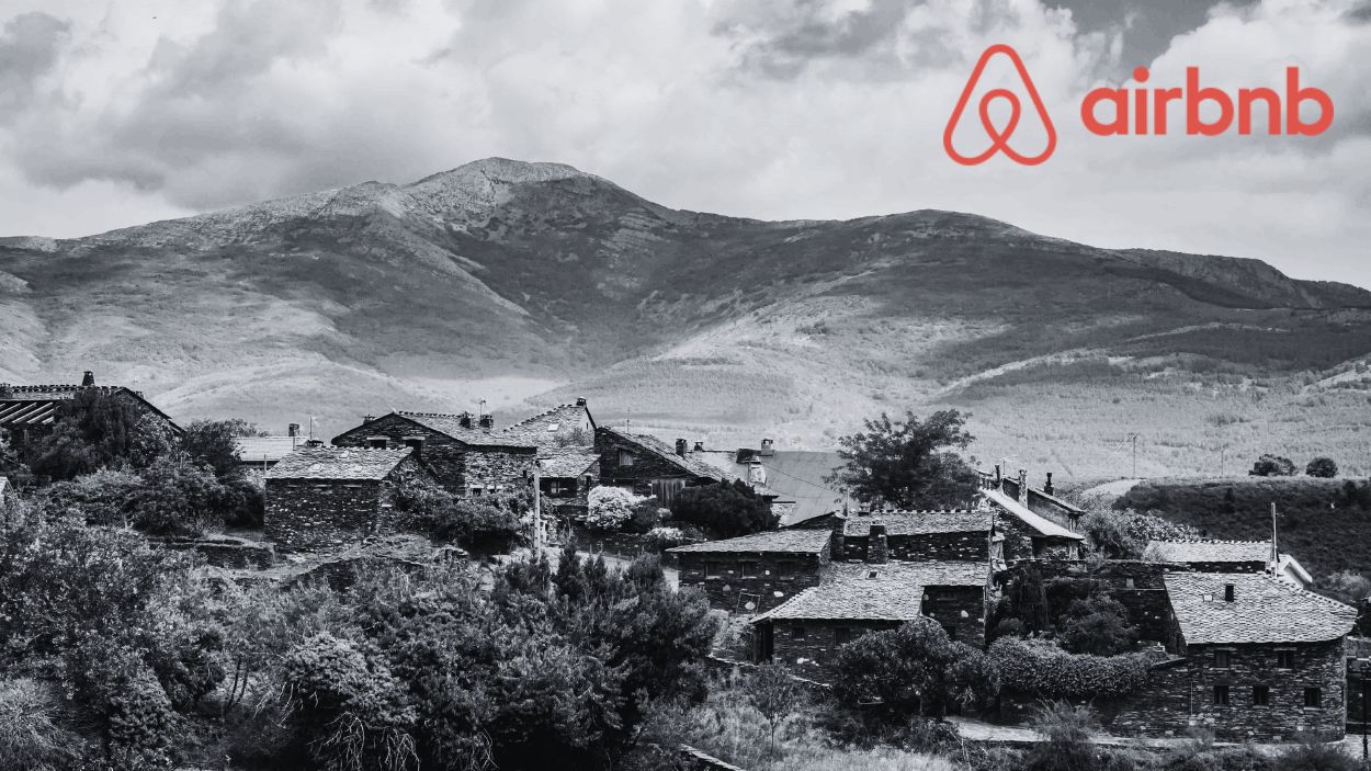  Airbnb destina más de 40 millones a apoyar el desarrollo económico de los destinos rurales en España. Montaje de elaboración propia.