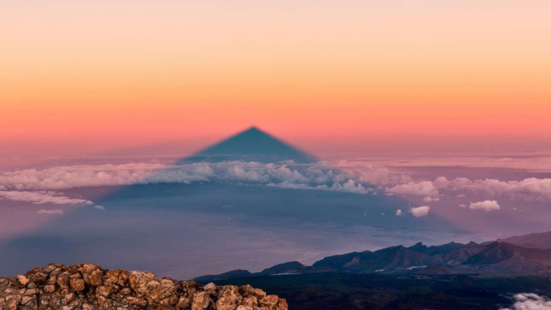 El volcán del Teide El volcán del Teide