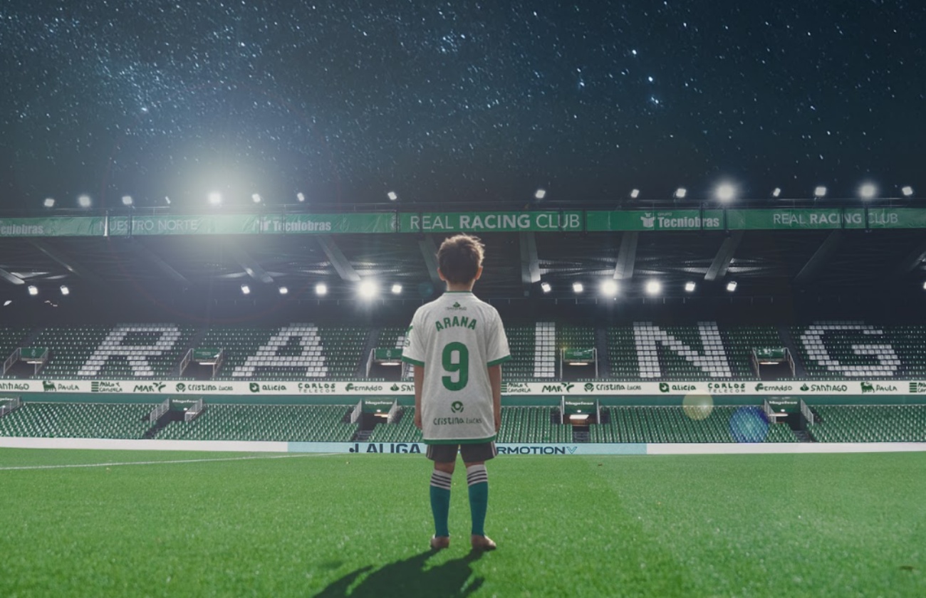 El Racing de Santander pone en marcha en una campaña para visibilizar la urgencia de la donación pediátrica. (Foto: Racing de Santander)