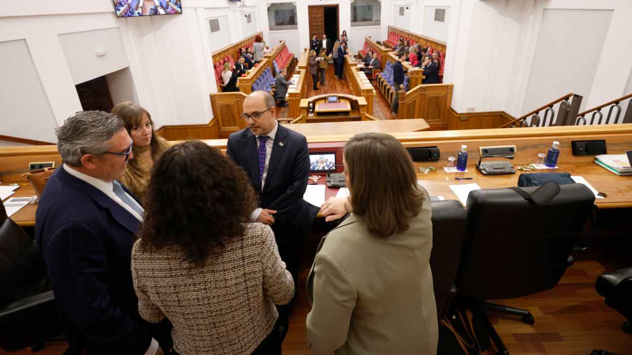 Pleno de las Cortes de Castilla-La Mancha. EP