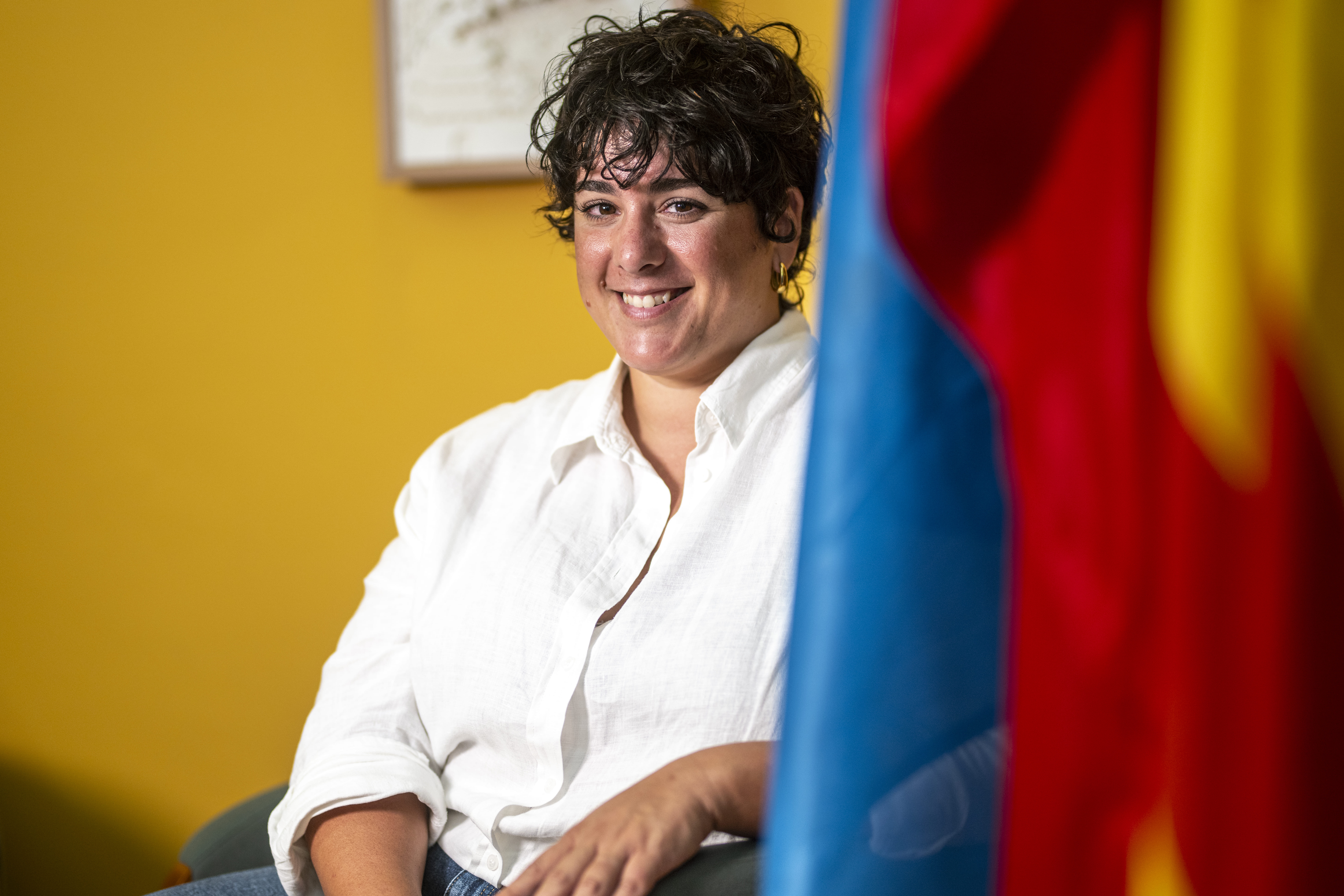 La alcaldesa de Santa Coloma de Gramenet, Mireia González. Lorena Sopêna / EP