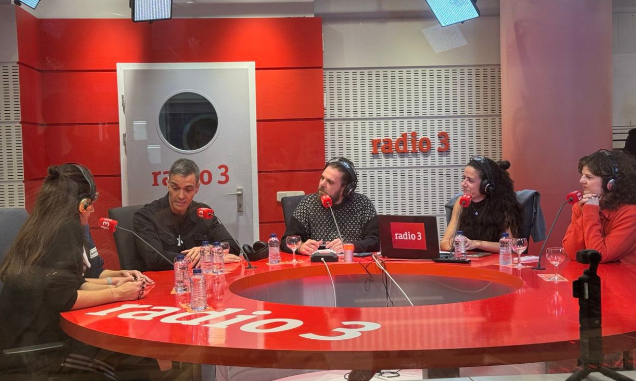 Pedro Sánchez en Generación Ya, de Radio 3. 