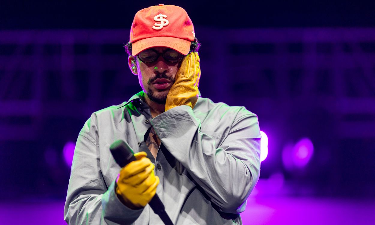 El cantante puertorriqueño Bad Bunny