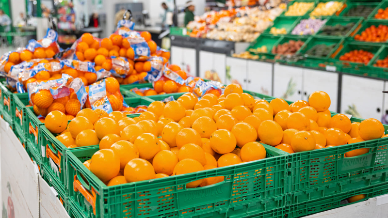 Foto de naranjas en el Mercadona. MERCADONA 