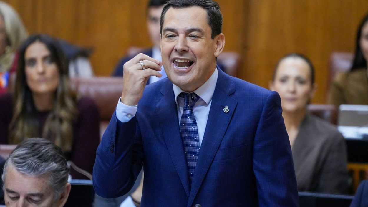 Presidente de la Junta de Andalucía, Juan Manuel Moreno Bonilla / EP