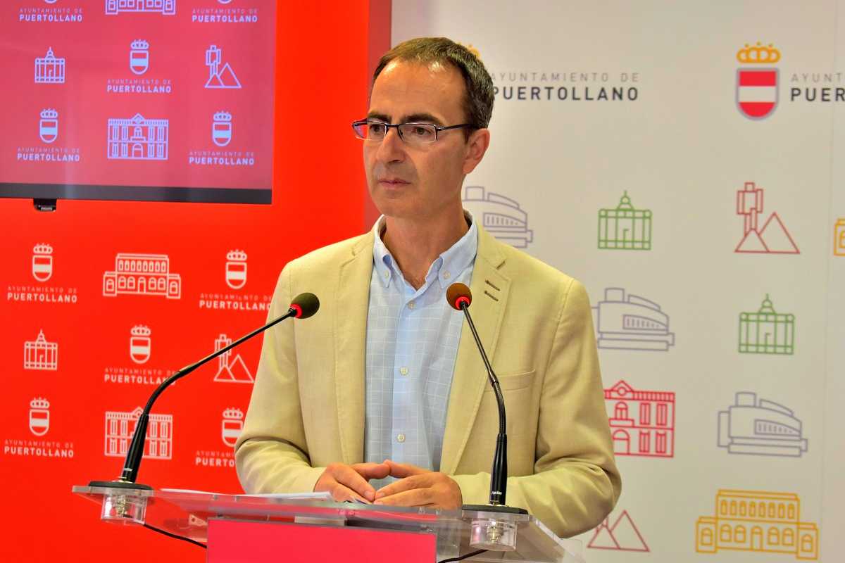 El concejal negacionista del PP del Ayuntamiento de Puertollano que también llamó "criminal" a Ana Belén. EP.