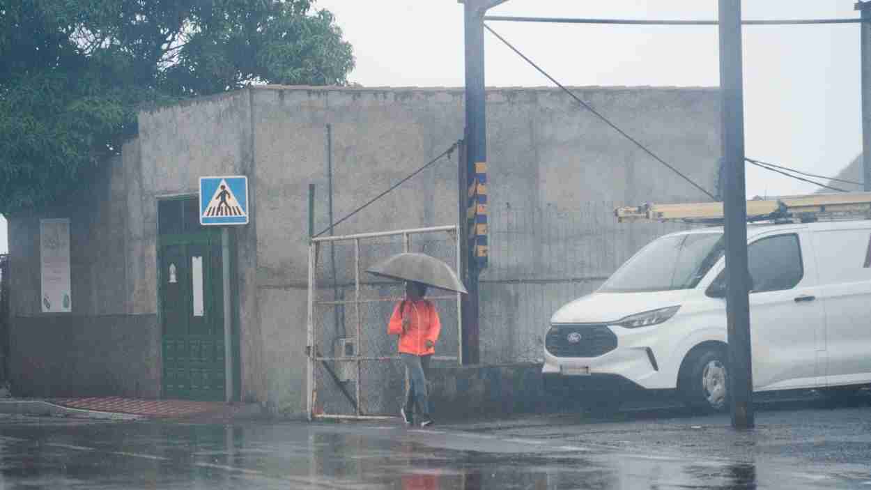 La borrasca 'Claudia', a su paso por La Gomera. Europa Press. 