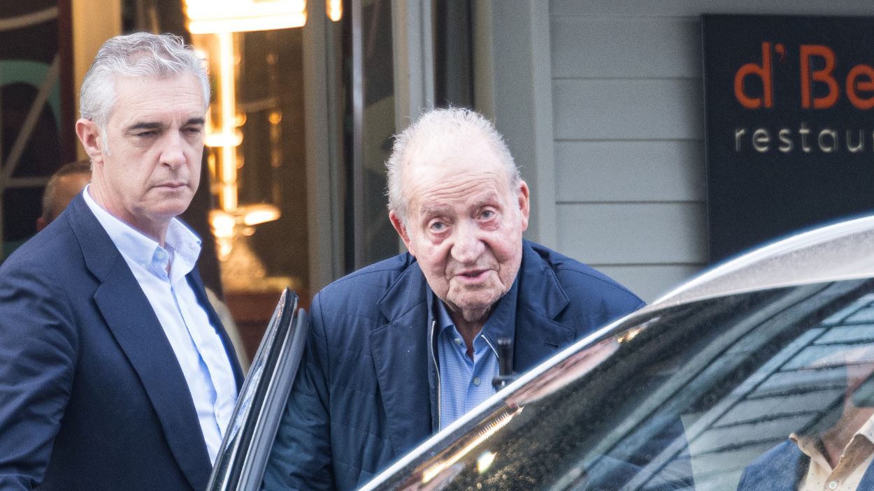 El Rey emérito Juan Carlos I. EP.