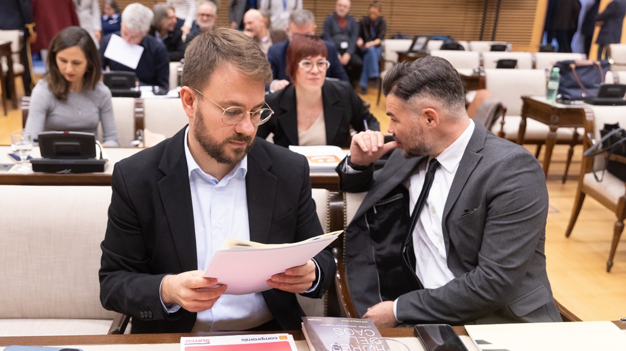 Gabriel Rufián, de ERC. EP