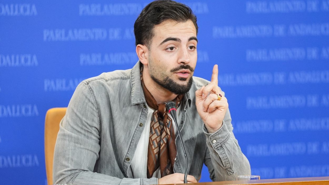 Portavoz adjunto de Por Andalucía, José Manuel Gómez Jurado
