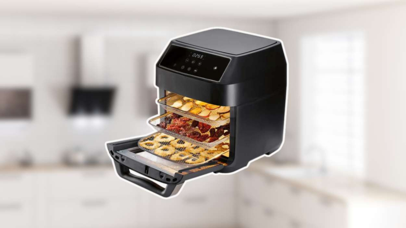 Freidora de aire de la marca Silvercrest